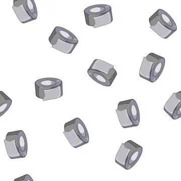 Pattern strip duct tape cartoon vector Stock Illustration