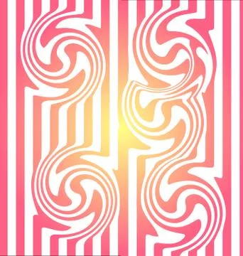 Pattern stripes seamless. Pink two tone stripes pattern vector for wallpaper, Stock Illustration
