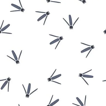 Pattern studio tripod camera cartoon vector Stock Illustration