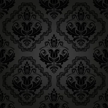 Pattern in the style of Baroque. Abstract Vector Background Illustrazione stock