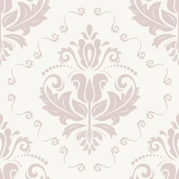 Pattern in the style of Baroque. Abstract Vector Background イラスト素材