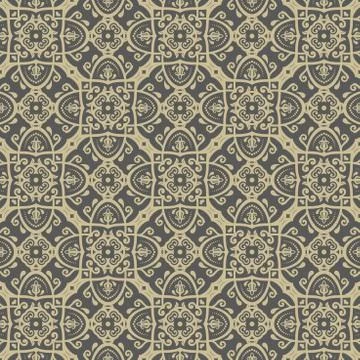 Pattern in the style of Baroque. Abstract Vector Background Stock Illustration