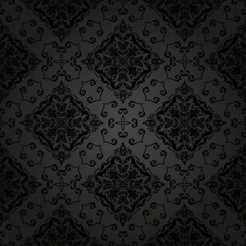 Pattern in the style of Baroque. Abstract Vector Background 스톡 일러스트