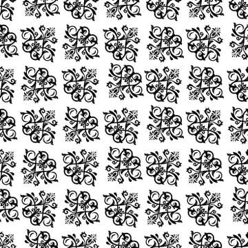 Pattern in the style of Baroque. Abstract Vector Background 스톡 일러스트