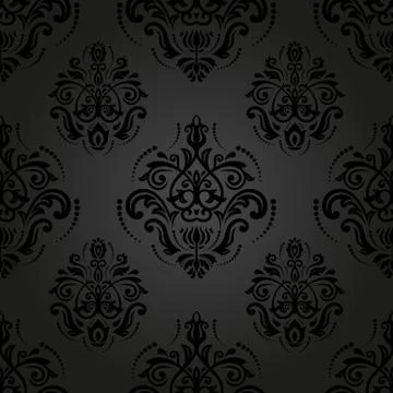 Pattern in the style of Baroque. Abstract Vector Background イラスト素材