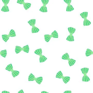 Pattern style bow ties men cartoon vector Stockillustratie