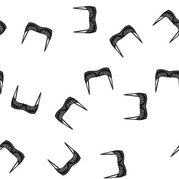 Pattern style bra lace cartoon vector Stock Illustration