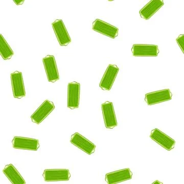 Pattern style decorative tray cartoon vector Stock Illustration