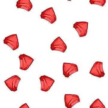 Pattern style handkerchief wild west cartoon vector Stock Illustration