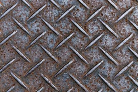 Pattern style of steel floor for background Stock-Fotos