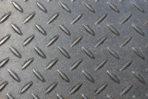 Pattern style of steel floor for background Stock Photos