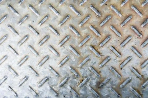 Pattern style of steel floor for background 스톡 사진