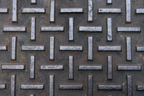 Pattern style of steel floor for background Stock-Fotos