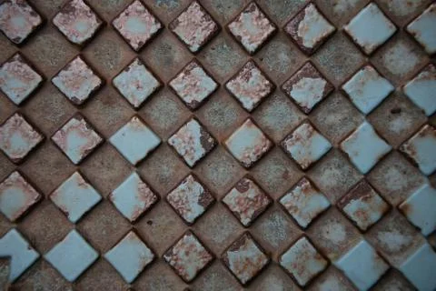 Pattern style of steel floor for background Stock-Fotos