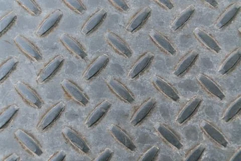 Pattern style of steel floor for background Foto stock