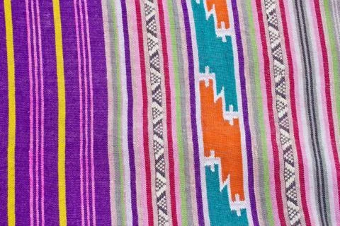 Pattern style thai silk Stock Photos