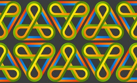 Pattern stylish. Abstract pattern lines swirl. Design of pattern round vector Stock Illustration