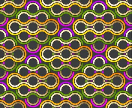 Pattern stylish. Abstract pattern lines swirl. Design of pattern round vector Stock Illustration