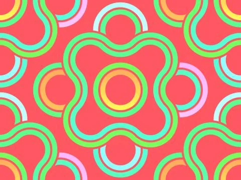 Pattern stylish. Abstract pattern lines swirl. Design of pattern round vector Illustrazione stock