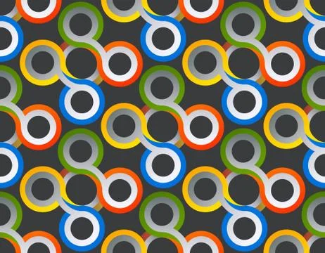 Pattern stylish. Abstract pattern lines swirl. Design of pattern round vector Stock Illustration