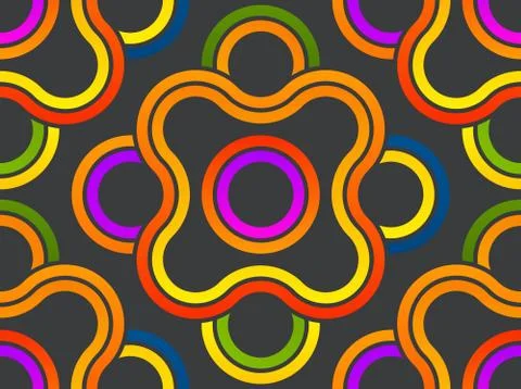 Pattern stylish. Abstract pattern lines swirl. Design of pattern round vector Stock Illustration