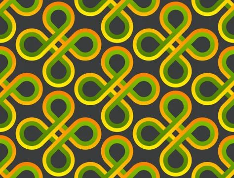 Pattern stylish. Abstract pattern lines swirl. Design of pattern round vector Stock Illustration