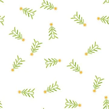 Pattern stylized christmas tree outline with star top イラスト素材