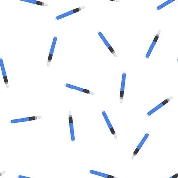 Pattern stylus interactive whiteboard pen cartoon vector Stock Illustration