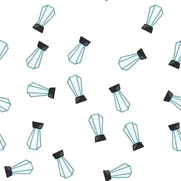Pattern success glass trophy cartoon vector Stock Illustration
