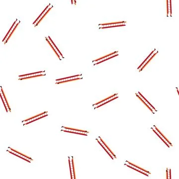 Pattern success step ladder cartoon vector Illustrazione stock