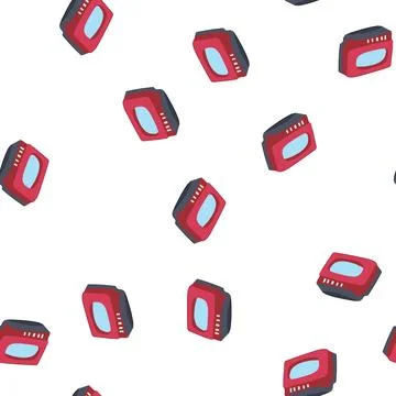 Pattern suede shoe cleaning cartoon vector Stock Illustration