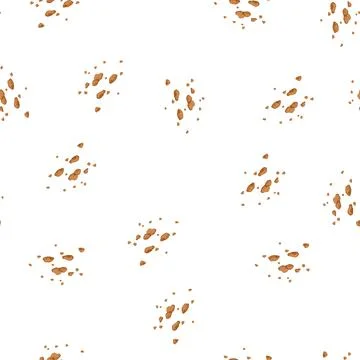 Pattern sugar cookie crumb cartoon vector 库存插图