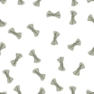 Pattern suit bow tie cartoon vector Stockillustratie