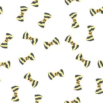 Pattern suit bow ties men cartoon vector Stock Illustration