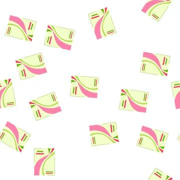 Pattern summary annual report cartoon vector Illustrazione stock