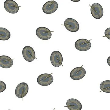 Pattern sun sundial cartoon vector Stock Illustration