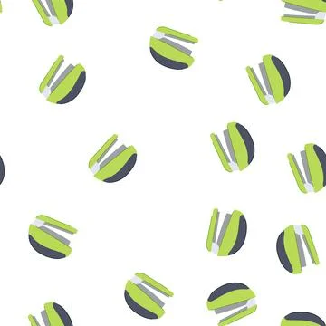 Pattern supplies stapler cartoon vector Stock Illustration