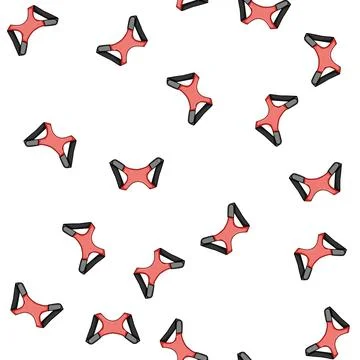 Pattern support back posture corrector cartoon vector Stock Illustration