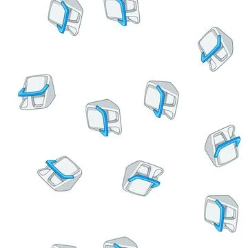 Pattern support bath seat baby cartoon vector Stock Illustration