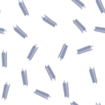 Pattern support steal beam cartoon vector 库存插图