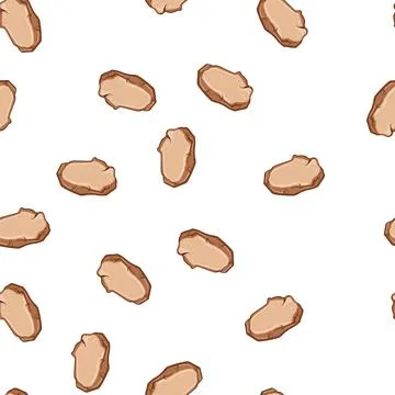 Pattern surface pebble stone cartoon vector イラスト素材