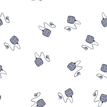 Pattern surge power strip smart cartoon vector イラスト素材