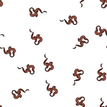 Pattern sweet chocolate drip sause cartoon vector イラスト素材