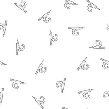Pattern swiftness speed smoke cloud cartoon vector 库存插图