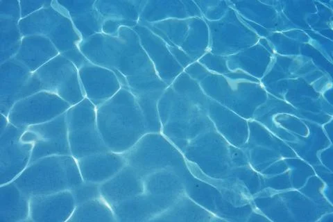 Pattern in swimming pool background.blue color Foto stock