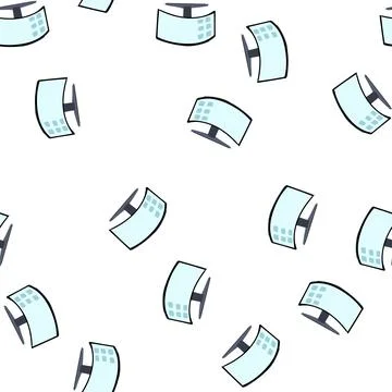 Pattern symbol flexible screen cartoon vector 스톡 일러스트