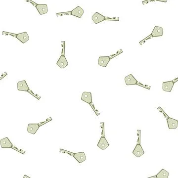 Pattern symbol key cartoon vector Stock Illustration