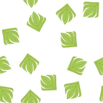 Pattern symmetry abstract square flowers cartoon vector Stock Illustration
