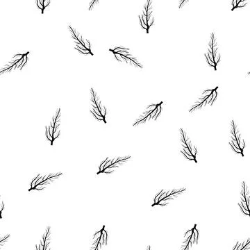 Pattern system tree root cartoon vector Stock Illustration