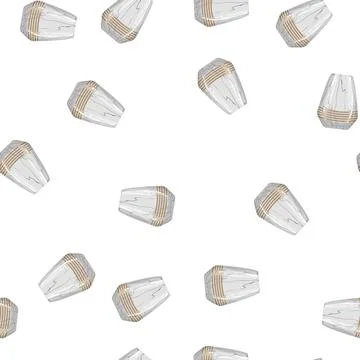Pattern table marble vase cartoon vector Stock Illustration